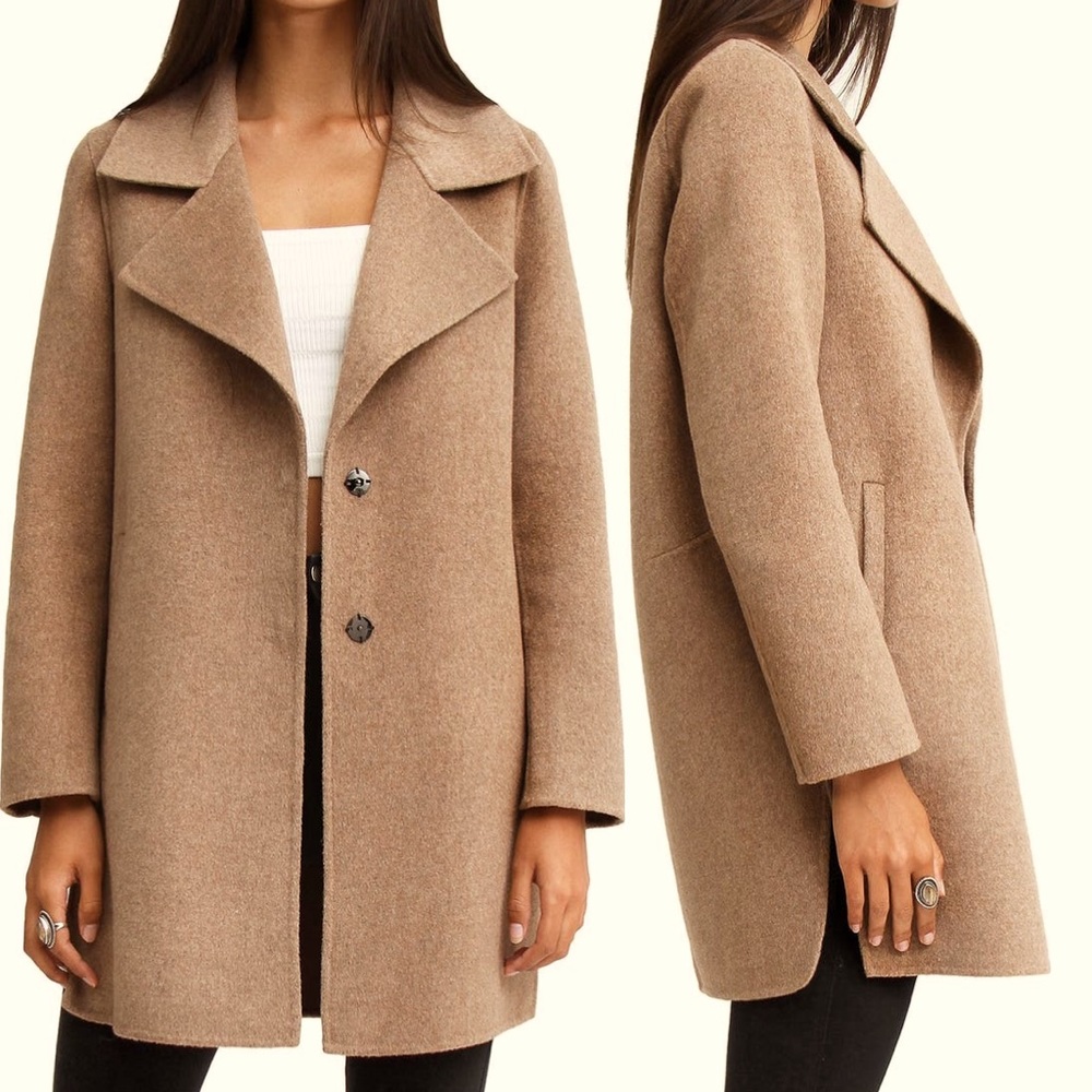 New With Tags
Wool Blend Camel Jacket